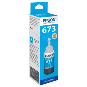 Tindimahuti täitepudel Epson T6732 (tsüaan) C13T67324A