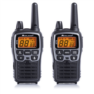 Raadiosaatjad Midland XT70 + kaks peakomplekti MA21L