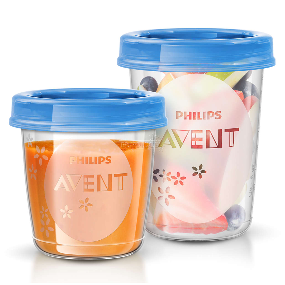 Beebitoidu hoiustamise komplekt Philips Avent
