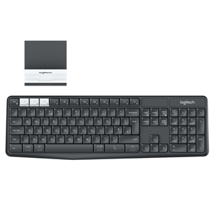 Logitech K375s, RUS, must - Juhtmevaba klaviatuur