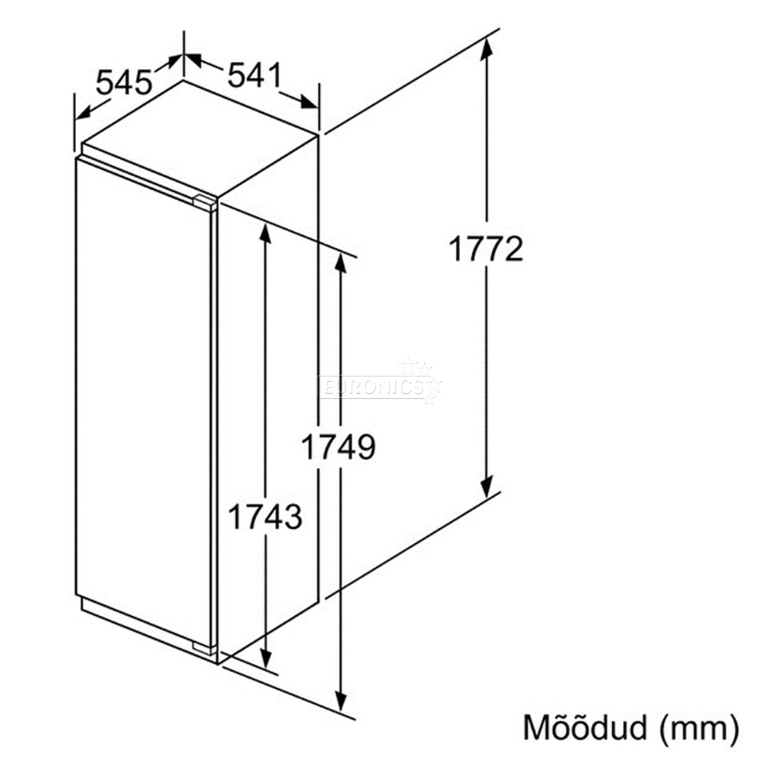 Built-in cooler Bosch (178 cm)