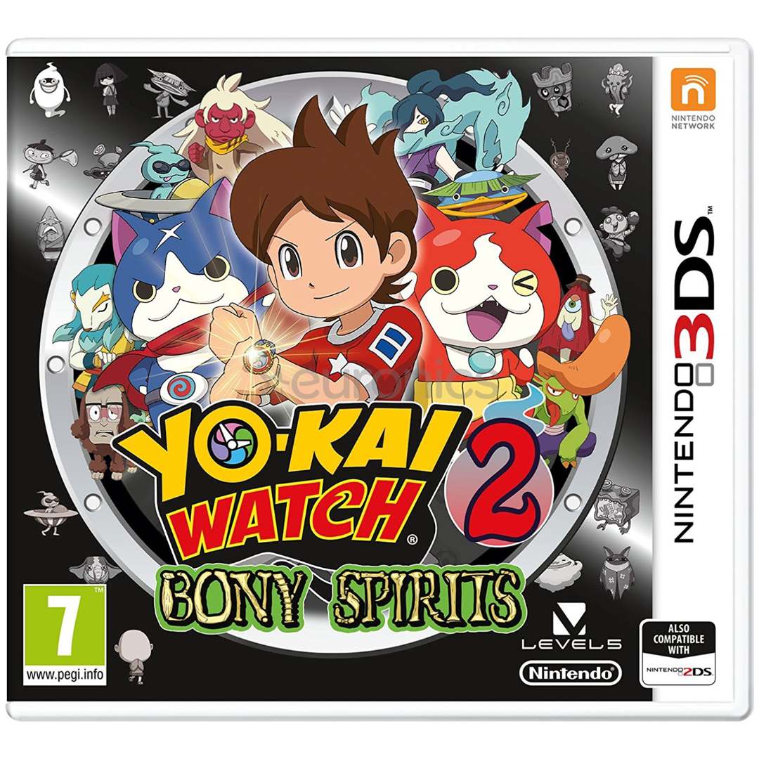 3DS mäng Yo-Kai Watch 2: Bony Spirits