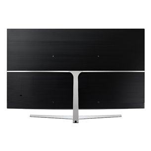 Samsung LCD 4K UHD, 55", central stand, silver - TV