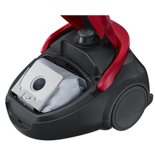 Samsung, 750 W, black/red - Vacuum cleaner