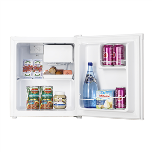 Hisense, height 51 cm, 43 L, white - Mini Fridge