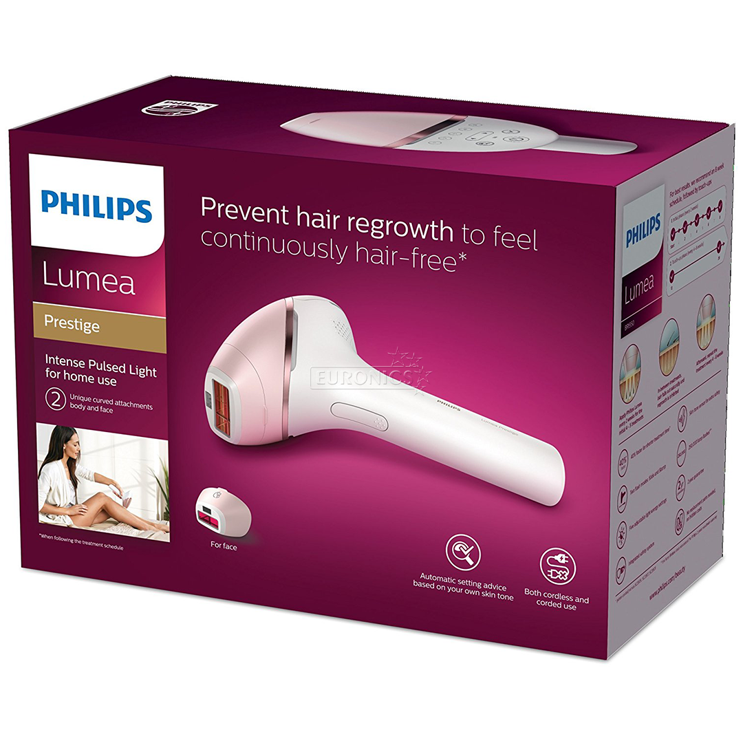 Hair removal device Philips Lumea Prestige IPL