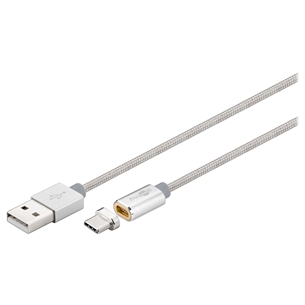 Кабель USB 2.0 A -- USB тип-C Goobay с магнитом / 1,2 м