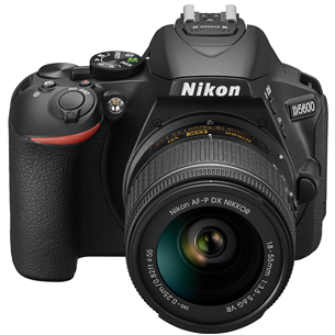 DSLR camera Nikon D5600 + NIKKOR 18-55 mm and 70-300 mm lenses