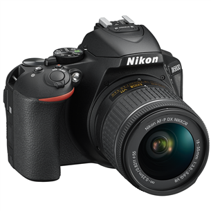 DSLR camera Nikon D5600 + NIKKOR 18-55 mm and 70-300 mm lenses