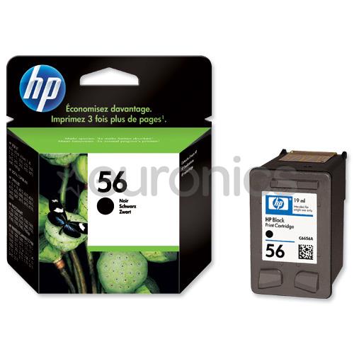 Tindikassett HP Nr 56 (must)
