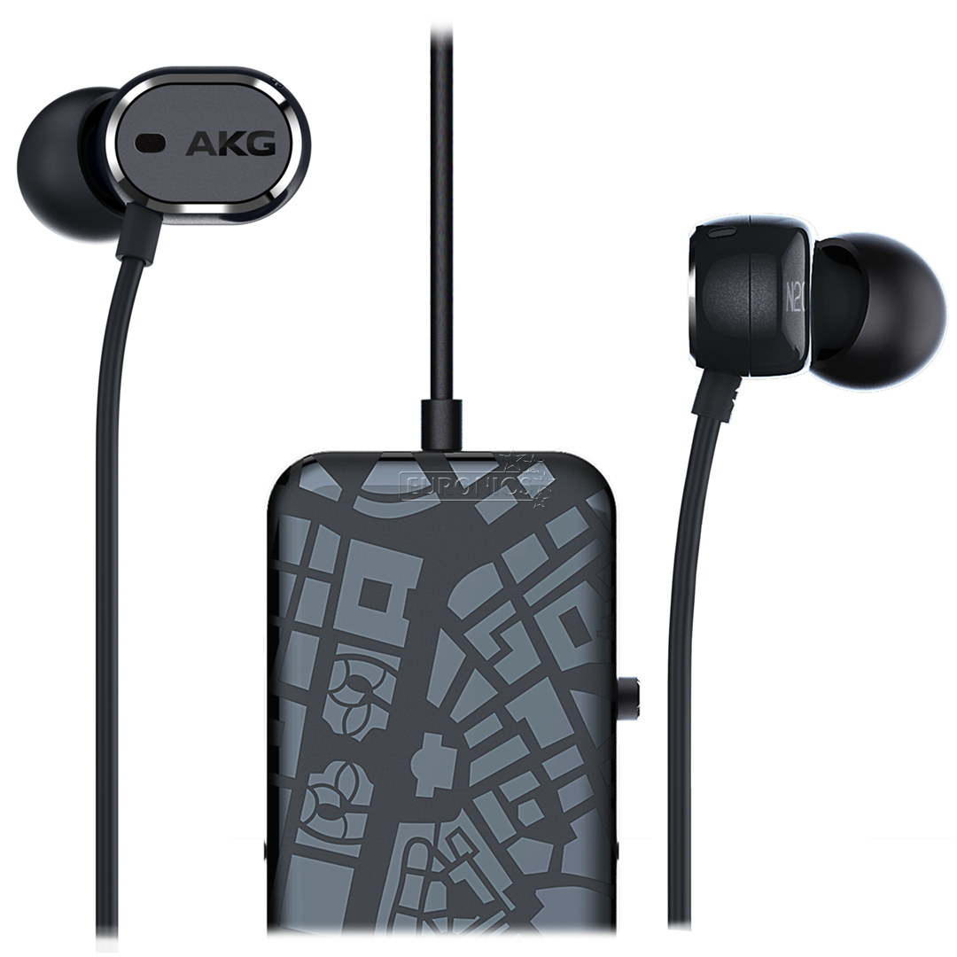 Noice cancelling earphones, AKG