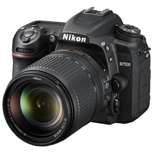 DSLR camera Nikon D7500 + Nikkor 18-140 mm lens