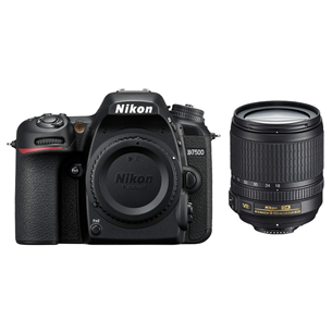 Зеркальная фотокамера Nikon D7500 + объектив Nikkor 18-105 мм