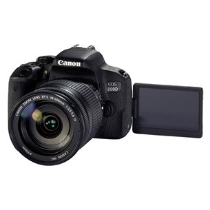 Зеркальная фотокамера Canon EOS 800D + объектив 18-200 мм