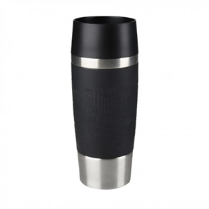 Tefal, 0.36 L, black/inox -  Travel mug