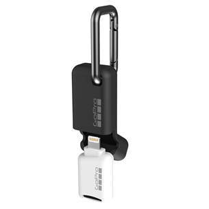 GoPro microSD card reader Quik Key / Lightning adapter