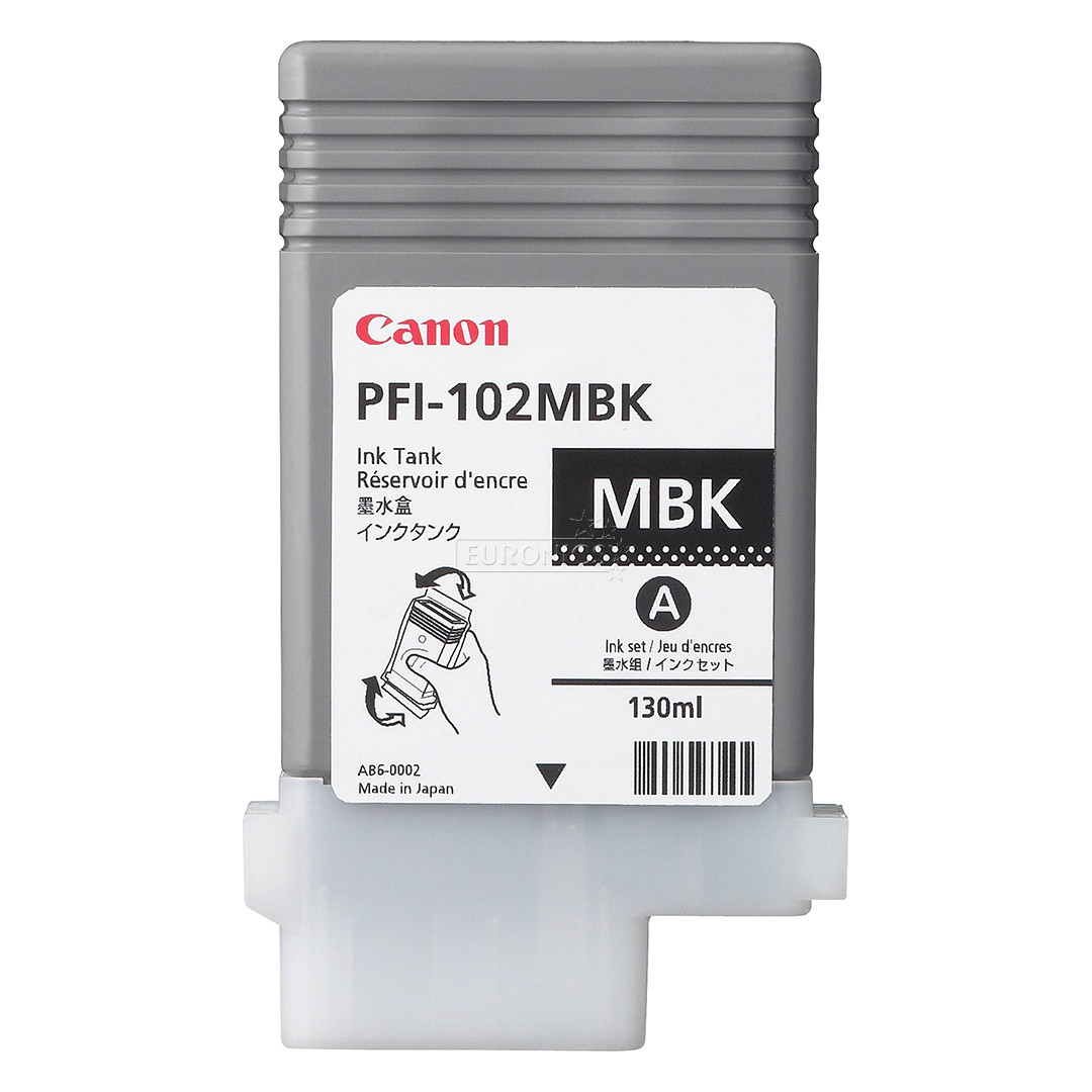 Ink cartridge Canon PFI-102MBK (matte black)