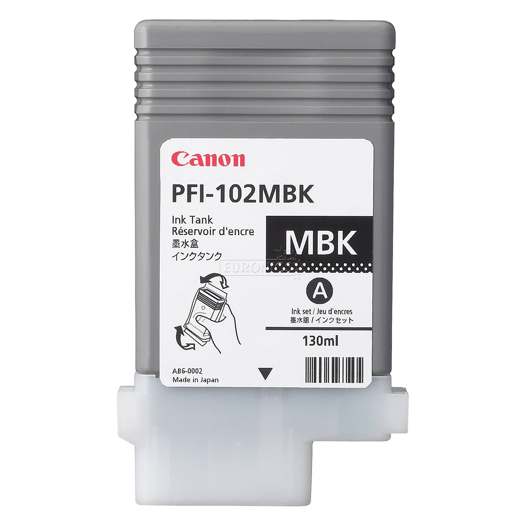 Картридж Canon PFI-102MBK (матовый черный)