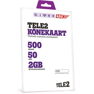 Pre-paid SIM card Tele2 starter pack