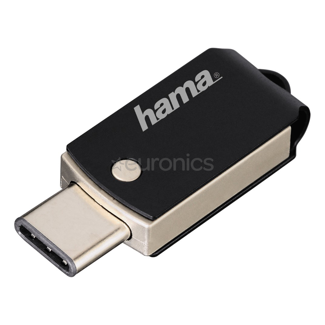 Флеш-накопитель USB-C 3.1 Hama C-Turn (32 ГБ)