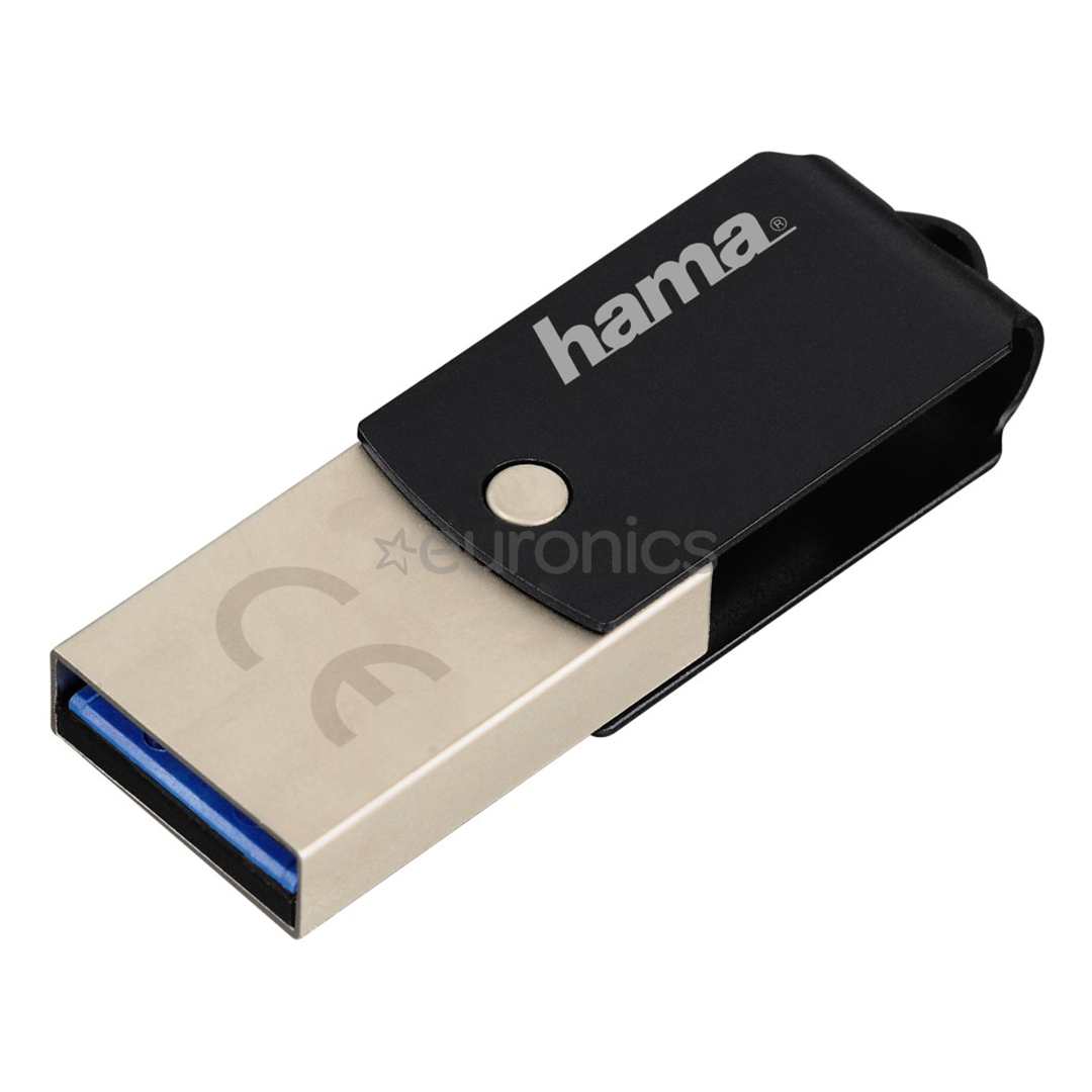 Флеш-накопитель USB-C 3.1 Hama C-Turn (32 ГБ)