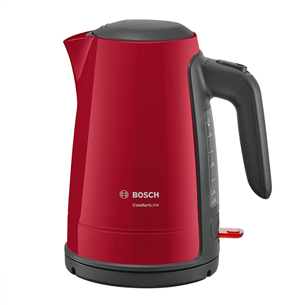 Bosch ComfortLine, 1,7 л, красный/серый - Чайник
