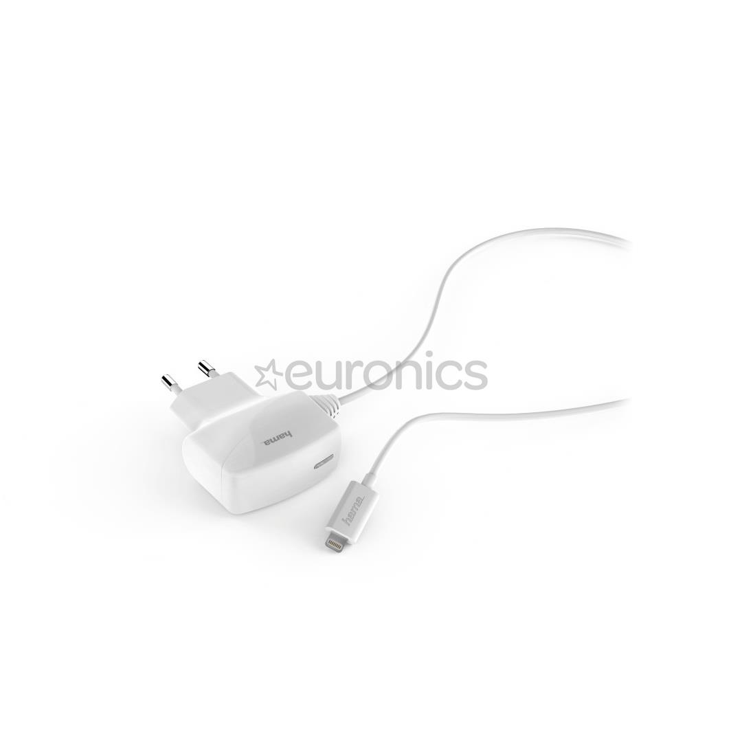 Зарядное устройство Lightning iPhone, iPod, iPad, Hama