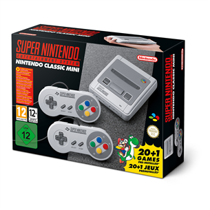 Mängukonsool Nintendo SNES Classic Mini + 21 mängu