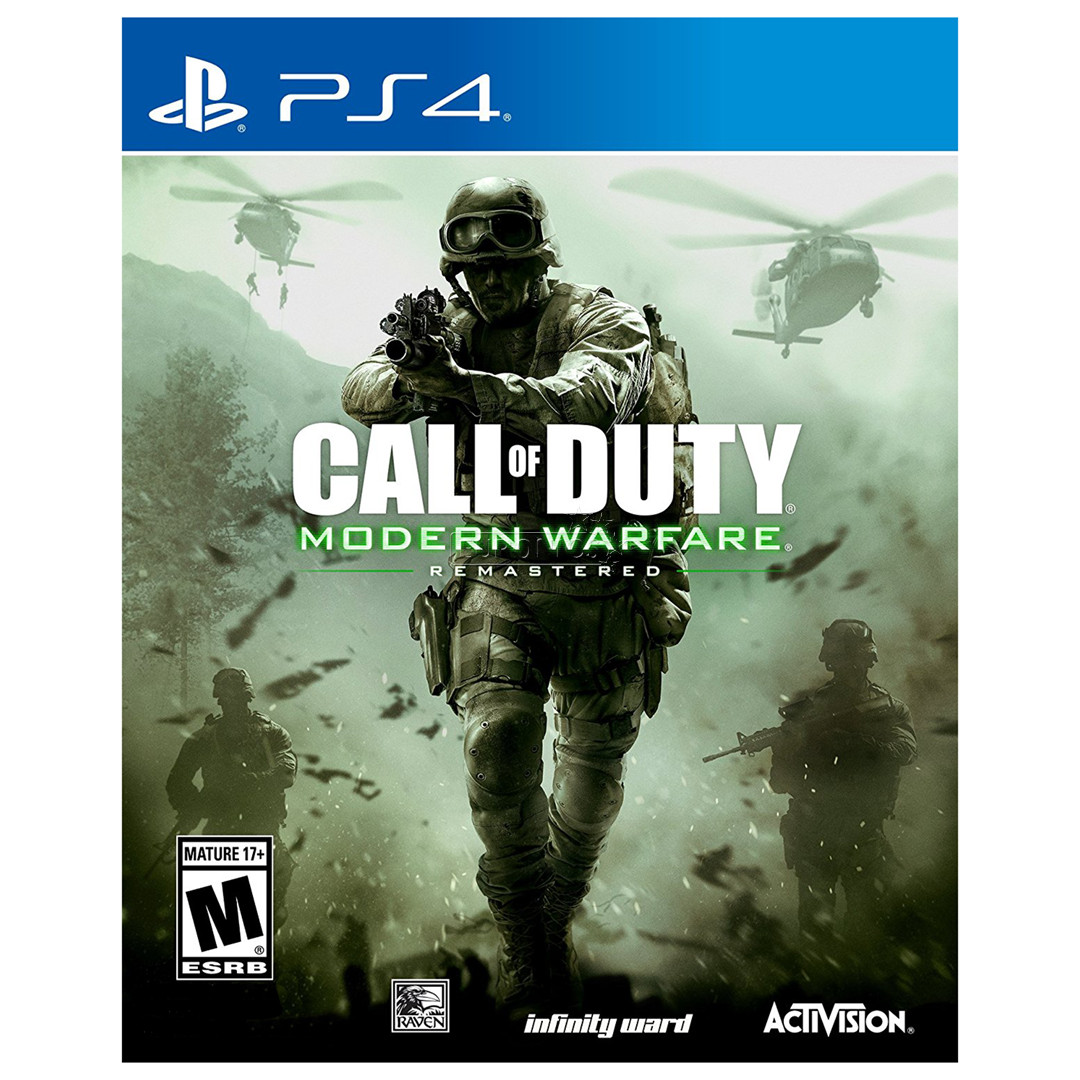 PS4 mäng Call of Duty 4: Modern Warfare Remastered