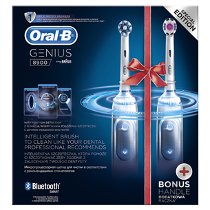 Комплект электрических зубных щеток Braun Oral-B Genius 8900