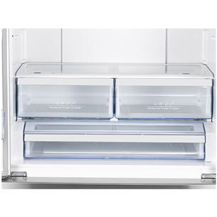 Side-by-Side Refrigerator NoFrost, Hisense / height: 178 cm