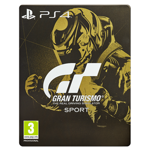 PS4 mäng Gran Turismo Sport Steelbook Edition