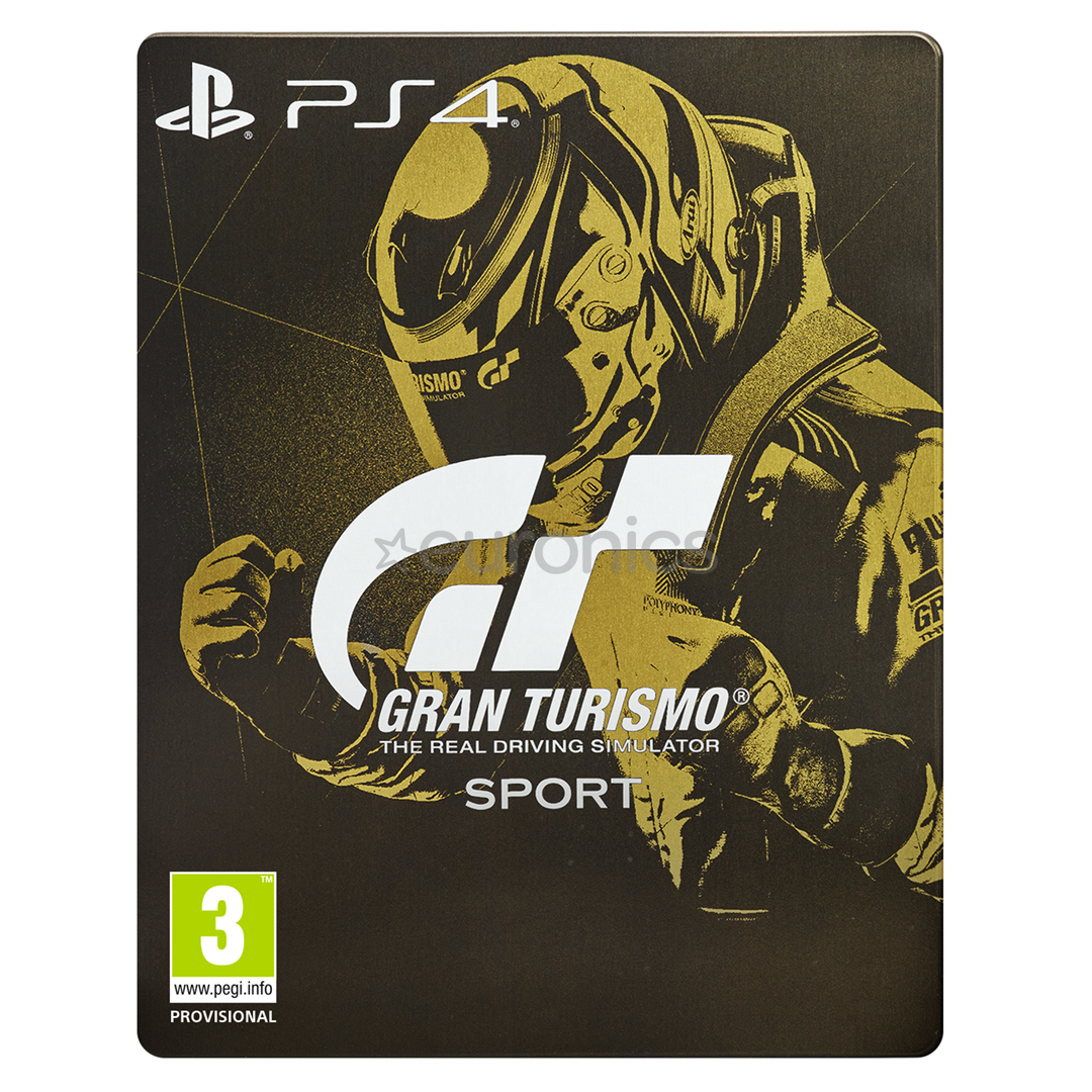 PS4 game Gran Turismo Sport Steelbook Edition