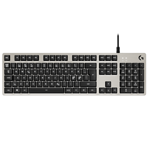 Logitech G413, SWE, hõbe/must - Mehaaniline klaviatuur