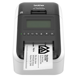 Brother QL820NW, WiFi, LAN, white/black - Label Printer