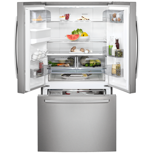 SBS Refrigerator NoFrost, AEG / height: 178 cm