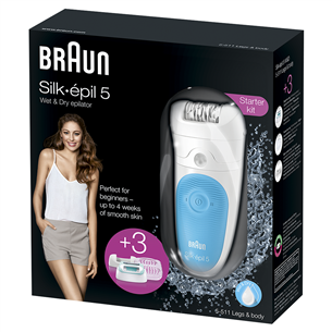 Epilaator Braun Wet & Dry Starter Kit