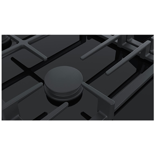 Bosch, width 60.6 cm, black - Built-in Gas Hob