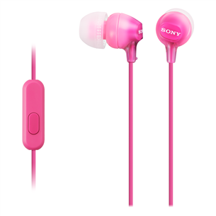 Sony EX15AP, roosa - Kõrvasisesed kõrvaklapid MDREX15APPI.CE7
