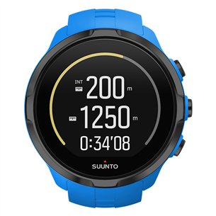 GPS-часы  Suunto Spartan Sport Wrist HR Blue + пояс с датчиком пульса
