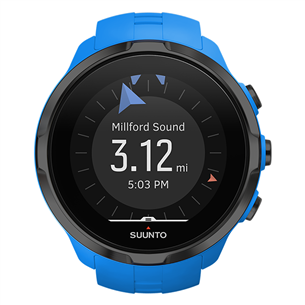 GPS-часы  Suunto Spartan Sport Wrist HR Blue + пояс с датчиком пульса