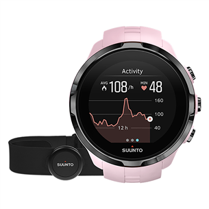 GPS-часы Suunto Spartan Sport Wrist HR Sakura + пояс с датчиком пульса