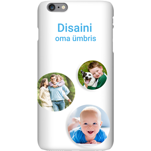 Personalized iPhone 6 Plus glossy case / Snap