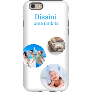 Personalized iPhone 6S glossy case / Tough