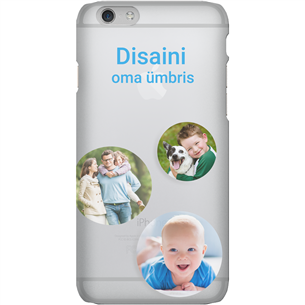 Personalized iPhone 6/6S glossy case / Clear