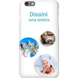 Personalized iPhone 6S Plus glossy case / Snap