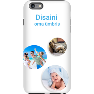Personalized iPhone 6S Plus glossy case / Tough