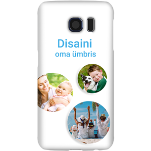 Personalized Galaxy S6 Edge glossy case / Snap