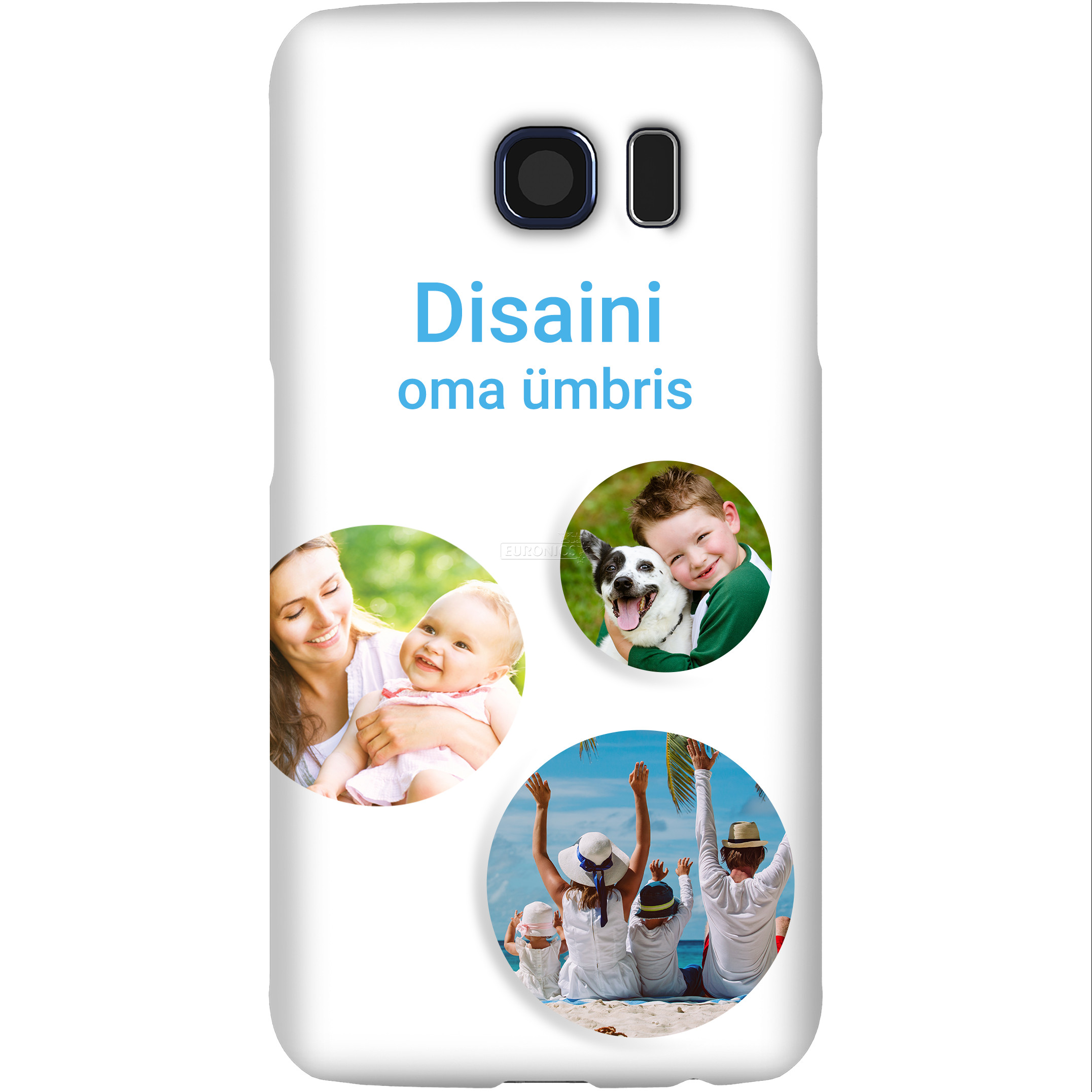Personalized Galaxy S6 Edge glossy case / Snap