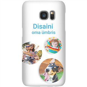 Чехол с заказным дизайном для Galaxy S7 / Snap (матовый)